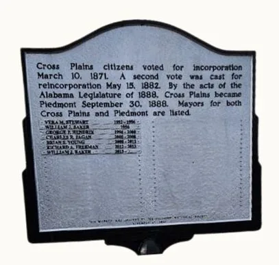 The second panel of the mayors marker, carrying the list into the 2010s