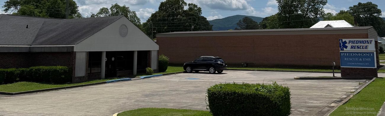 The Piedmont Rescue and EMS station on South Center Avenue